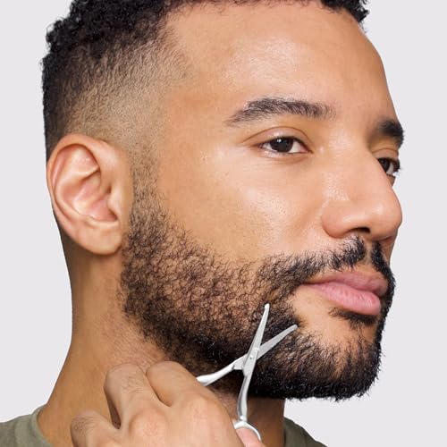 Tweezerman Stainless Steel Facial Hair Scissors with Rounded Tip