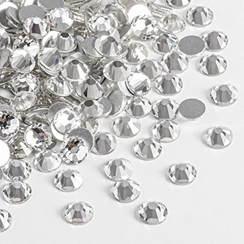 2880pcs Flat Back Crystal Rhinestones SS3 for Nail Art & Crafts