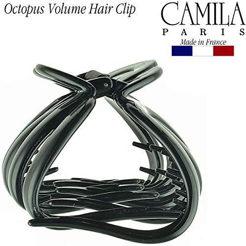 Camila Paris Octopus Hair Clips Bundle - 3.5" Claw Clips for Thick Hair
