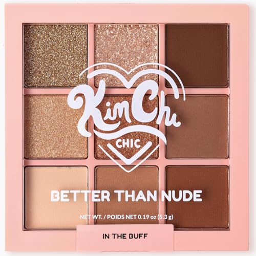 Kimchi Chic Better Than Nude Shadow Palette In The Buff — Versatile Neutral Eyeshadow Set