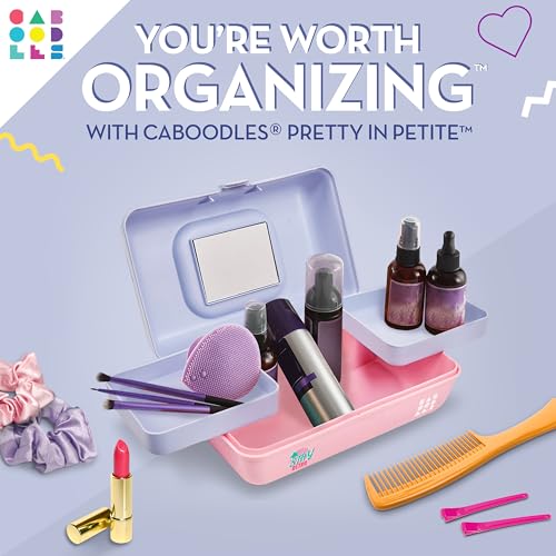 Caboodles Pretty in Petite Makeup Organizer - Two-Tone Periwinkle