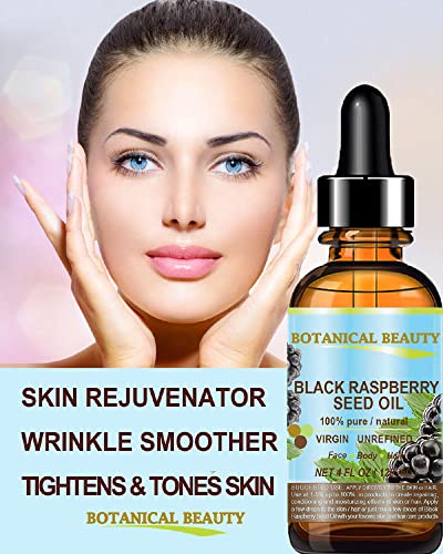 Botanical Beauty Black Raspberry Seed Oil - 100% Pure Cold Pressed Carrier Oil