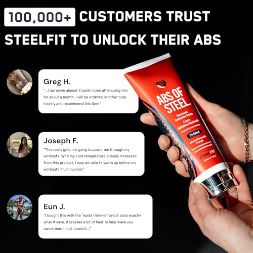 SteelFit Abs of Steel Maximum Definition Cream - 3.4 Fl Oz