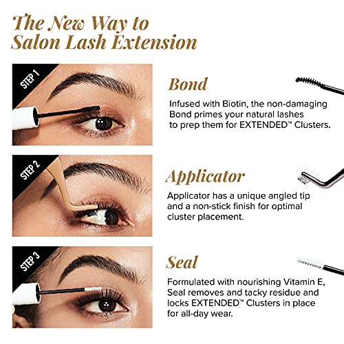 i•ENVY DIY Eyelash Extension Bond and Seal Kit with Overnighter