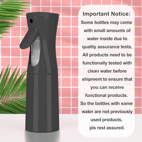 Continuous Spray Bottle for Hair, Skin & Plant Care - 6.8OZ