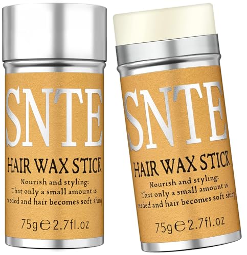 Samnyte Hair Wax Stick - 2PCS Non-Greasy Styling Cream for Flyaways