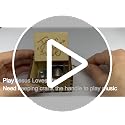 Youtang Jesus Loves Me Wooden Music Box - Handcrafted Keepsake Gift