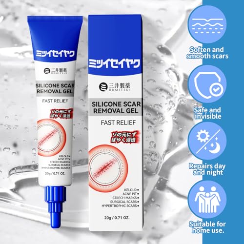 DRMITSUI Silicone Scar Gel - Medical-Grade Treatment for Scars
