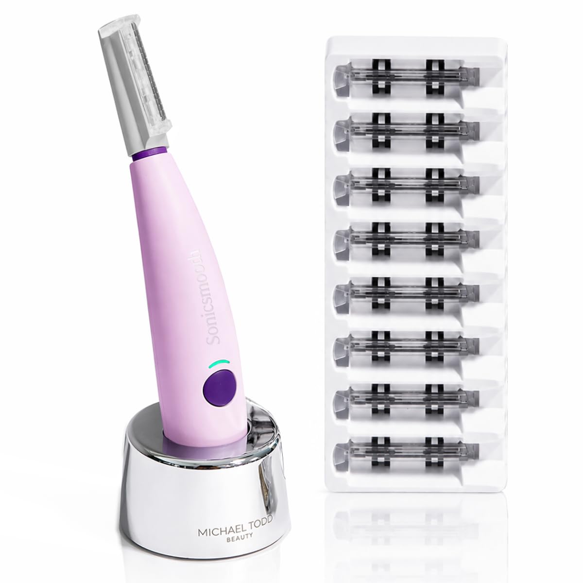 Michael Todd Beauty Sonicsmooth Dermaplane Razor for Women Face