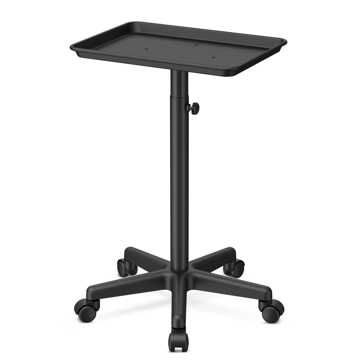 Premium Aluminum Instrument Salon Tray Tattoo Rolling Tray Station