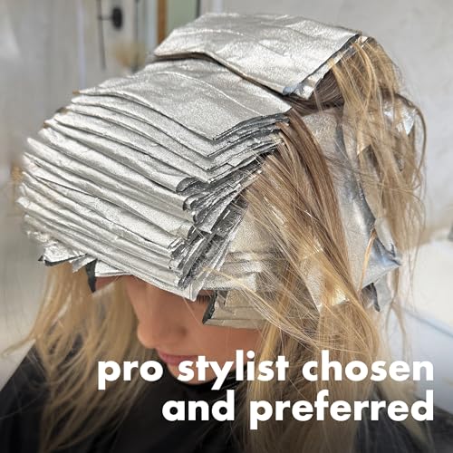 Colortrak Professional Embossed Hair Foil Sheets, 5" x 11" - 500 Count