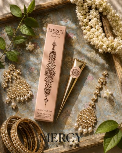 Henna Cones - 100% Natural Pre-Mixed Mehndi by MERCY LONDON