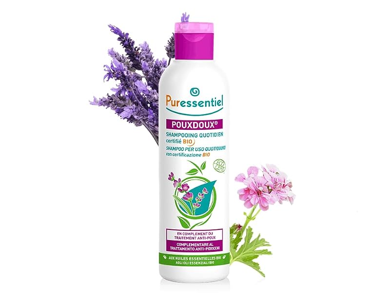 Puressentiel POUXDOUX Organic Daily Shampoo - 6.75 oz