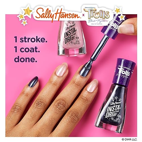 Sally Hansen Insta-Dri x Trolls Nail Polish - Vacay Island, 0.31 fl oz