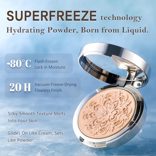 UCANBE 2-in-1 Superfreezed Pressed Setting Powder - Oil Control Matte Finish