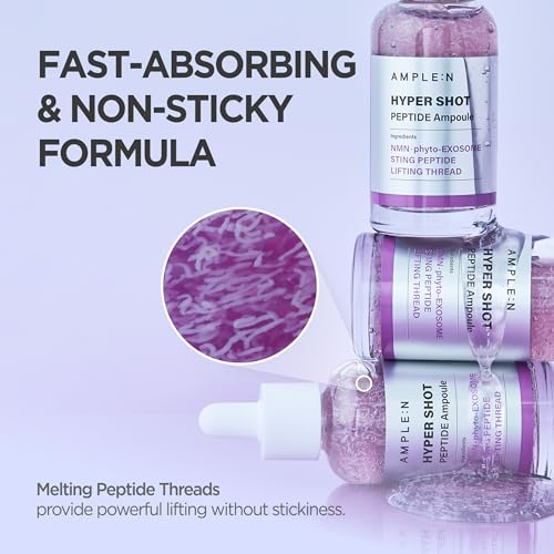 CORÉANA 1.69 Fl Oz Hyper Shot Peptide Face Serum for Firming & Lifting