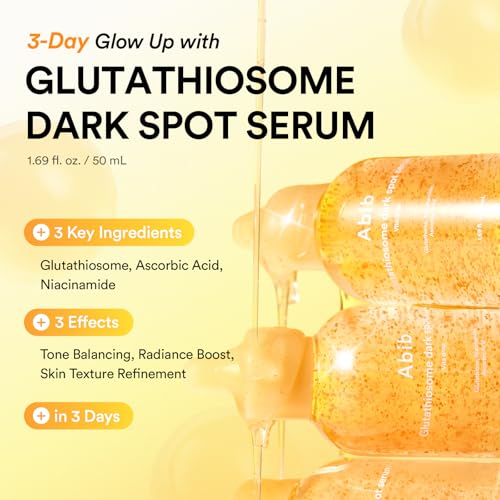 Abib Glutathiosome Dark Spot Serum – Hydrating Korean Face Serum 1.69 fl.oz.