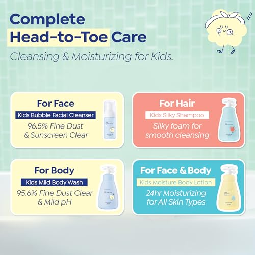 GOONGBE Kids Travel Toiletry Set - 4-in-1 TSA Approved Kit
