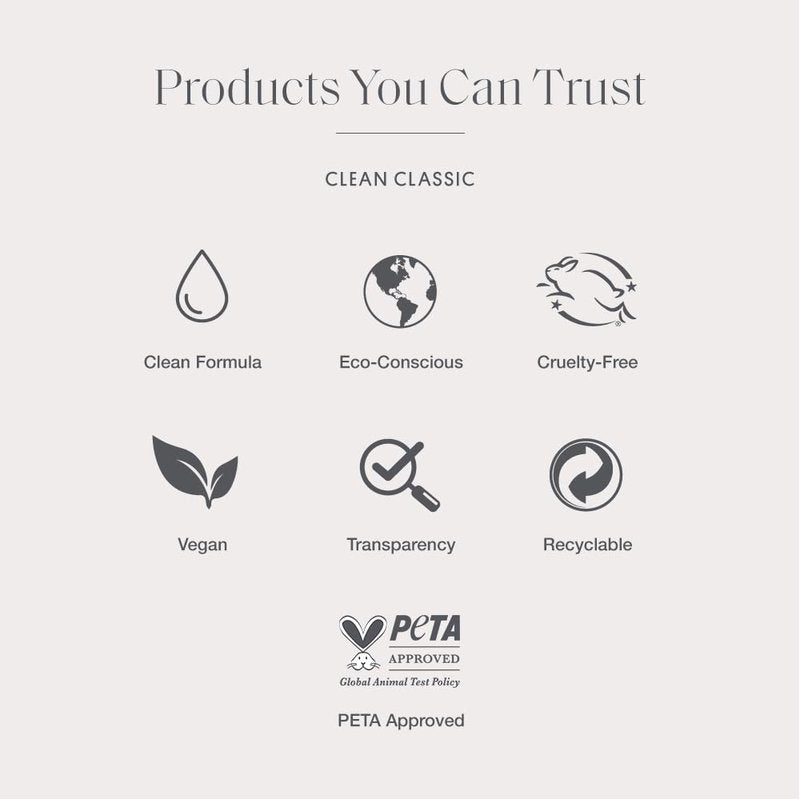 CLEAN CLASSIC Eau de Parfum - Layerable Everyday Fragrance, Long-Lasting & Vegan | Uplifting Scent
