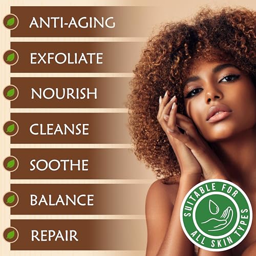 Plant Guru African Black Soap 5 oz - All-Natural Skincare Bar