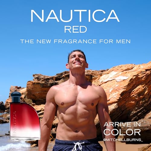 Nautica Red Men's Eau de Toilette & Body Spray Gift Set 3.85 Fl Oz Pack of 2