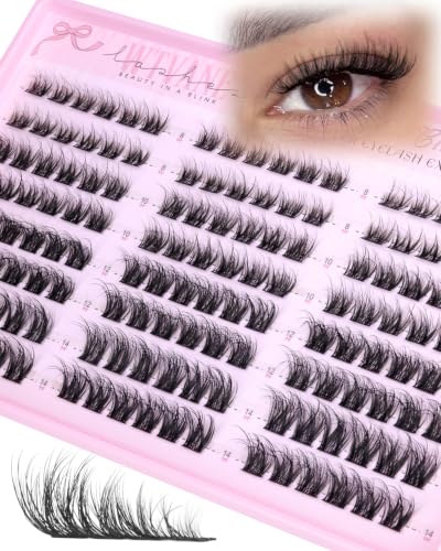 Fluffy Eyelash Clusters 8-14mm - Soft & Comfortable Volume CD Curl