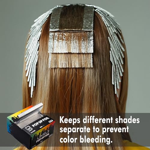 Level 3 Pop-Up Hair Coloring Foil Sheets - 5" x 10.75" - 500 Count