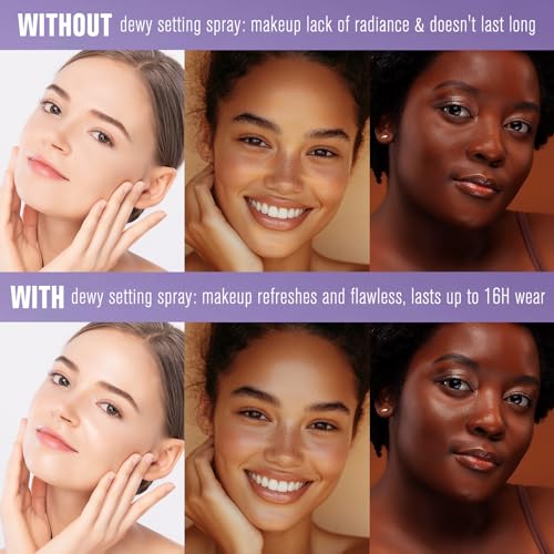 UCANBE Dewy Makeup Setting Spray - 60ml Hydrating Finish