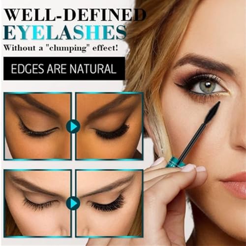 4D Silk Fiber Mascara for Volume & Length - Waterproof, Clump-Free