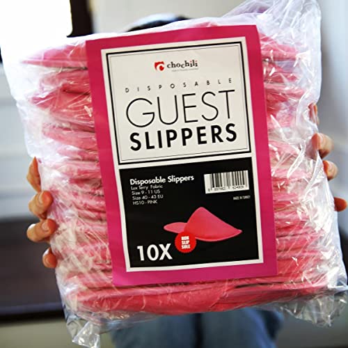 Disposable Colorful Slippers for Hotel & Events | CHOCHILI