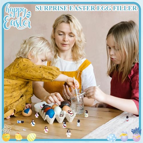 100 Mini Rubber Jesus Figures - Perfect Easter Party Favors