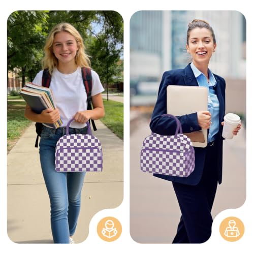 Coobiiya Insulated Lunch Bag - Large Capacity Tote for Work & Travel
