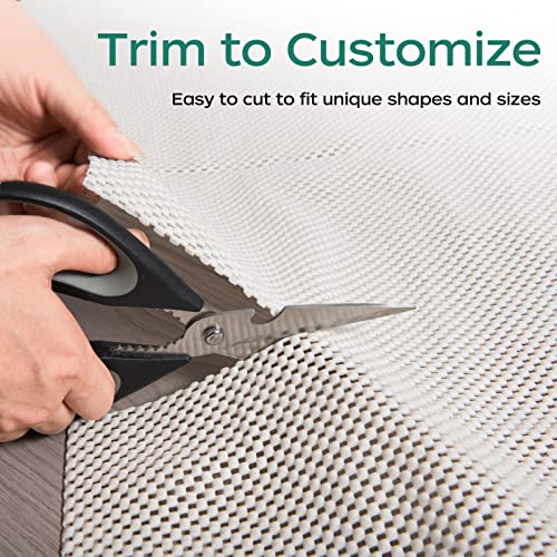 BAGAIL Non-Slip Rug Pad Gripper 2x4 ft for Hardwood Floors