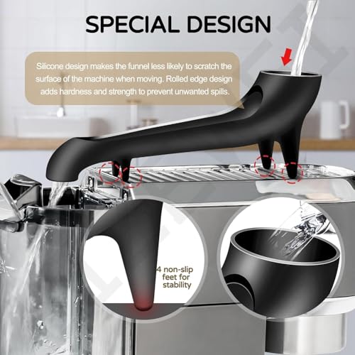 Silicone Water Tank Access Funnel for Breville Espresso Machines