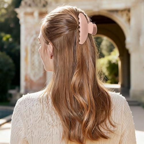 Large Claw Clips for Thick Hair - 4 Pack Durable Hair Accessories