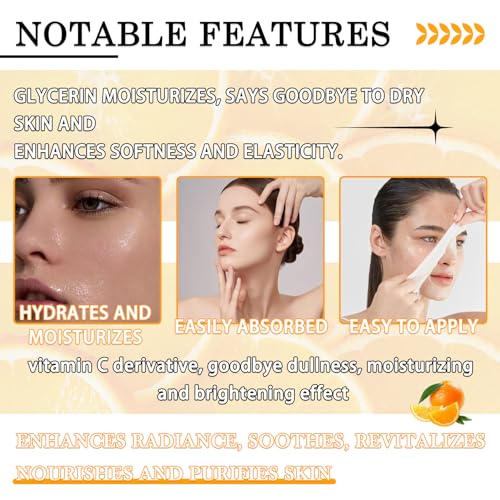 22-Piece Facial Sheet Mask Set - Moisturizing & Hydrating Skin Care Gift