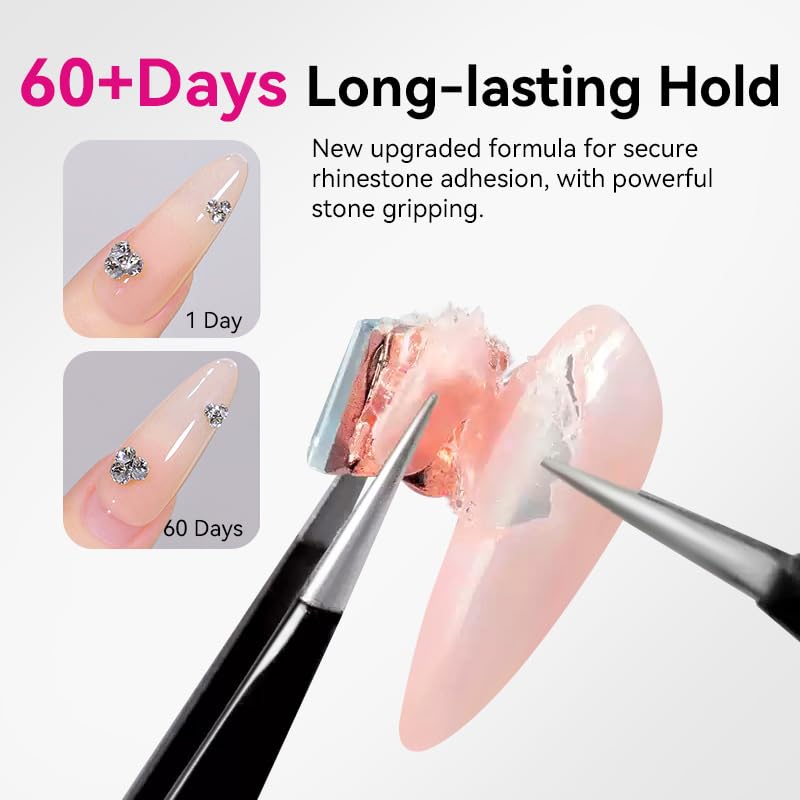 Born Pretty Rhinestone Glue Gel - 30g Strong Adhesive for Nail Art