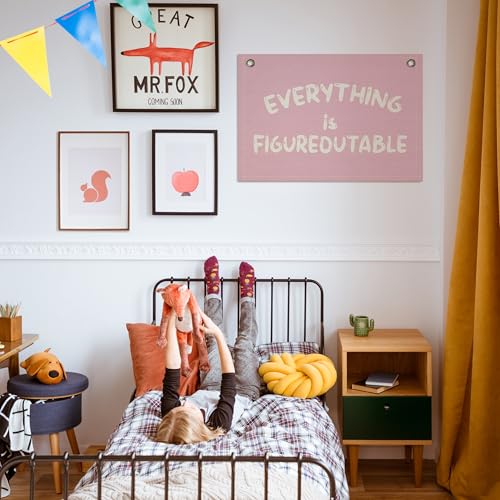 Inspirational Canvas Banner - Positive Growth Mindset Decor 30x20