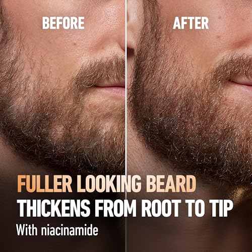 King C. Gillette Beard Thickener with Vitamin B & Caffeine - 1.7oz