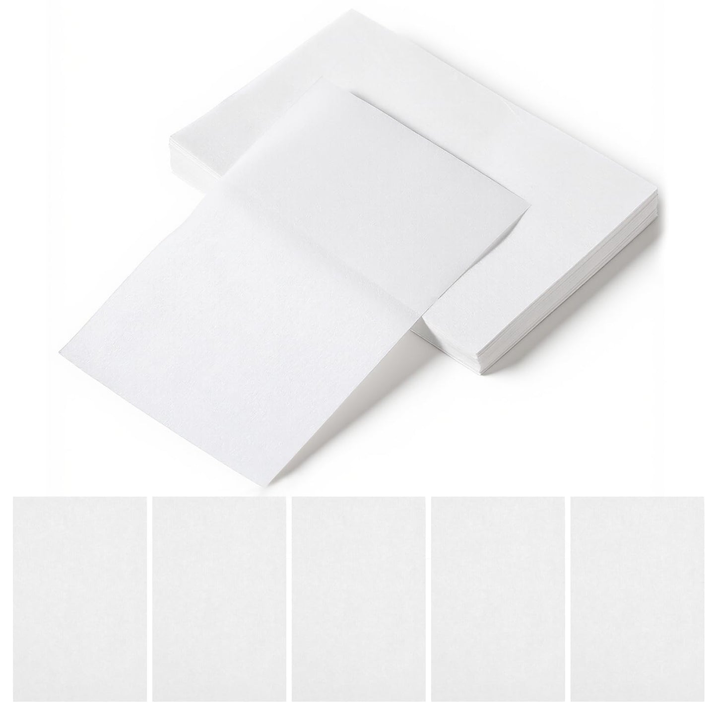 YBEATY 320PCS Perm Paper Disposable Salon Hair End Wrap Papers Heat-Resistant End Tissue Perm Roller Paper Hairstyling Curling Tool for Professional Stylist Salon Shop Home Cold Hot