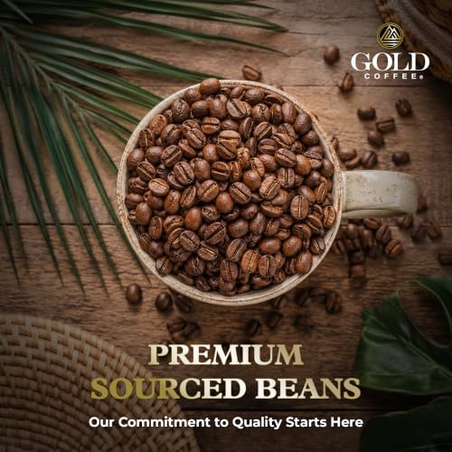 Gold Coffee Co. Blue Mountain Blend - Medium Roast Whole Bean 12 oz