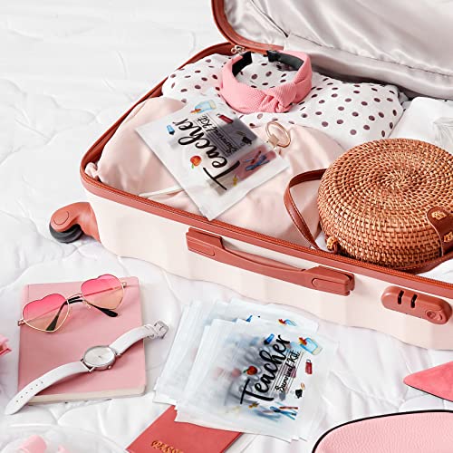 60 Pcs Teacher Appreciation Survival Kit Makeup Bags - Waterproof