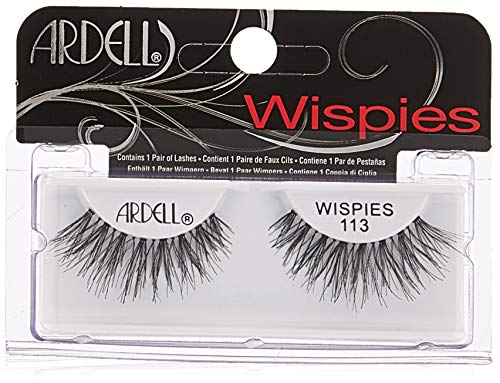 Ardell Fashion Lashes 113 - 100% Human Hair Strip Lashes, 4-Pack