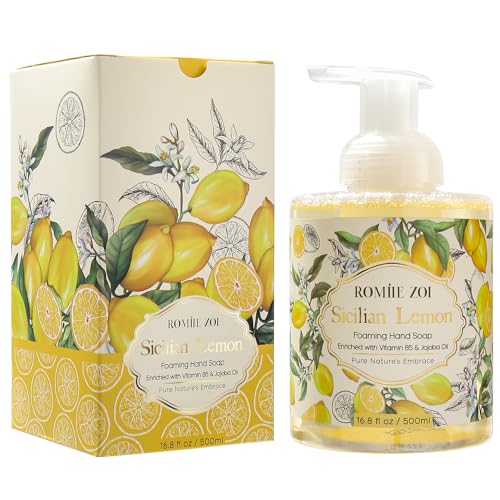 ROMIIE ZOI Foaming Hand Soap with Gift Box - Sicilian Lemon, 500ml