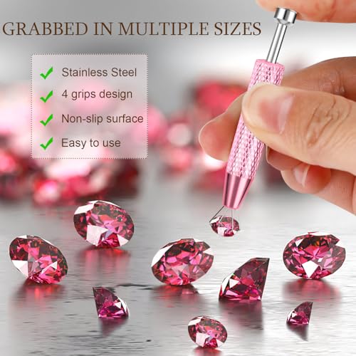 2Pcs Stainless Steel Piercing Ball Grabber Tool for Earrings