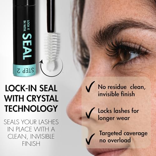 Gazelle 2-in-1 Lash Bond and Seal for Cluster Lashes - 7-10 Day Hold