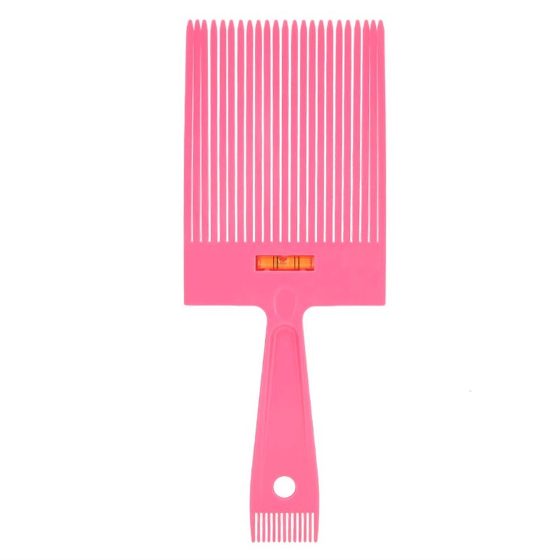 Hair Comb Flat Top Comb Haircut Level Comb Wide Tooth Hair Comb Styling Comb with Accurate Water Leveling System Hairdressing Tool
