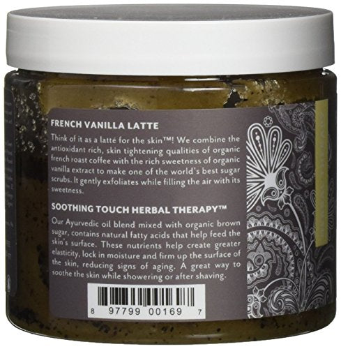 Soothing Touch French Vanilla Latte Brown Sugar Scrub 16 oz