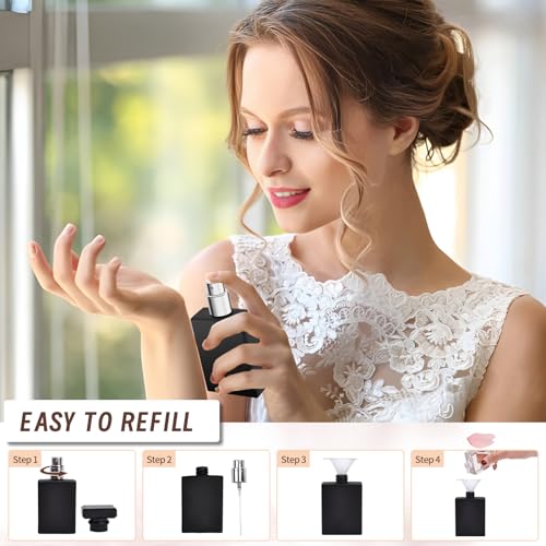 Luxsego 30ML Refillable Perfume Spray Bottle - Fine Mist Atomizer