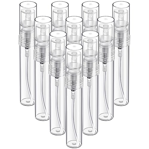 Fandamei 10 Pack Mini Spray Bottles 5ml - Refillable Fine Mist Atomizers